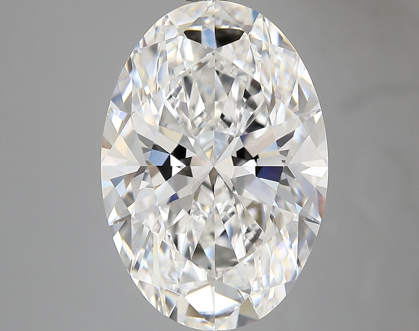 7.02 ct. oval Lab Grown Diamond front image