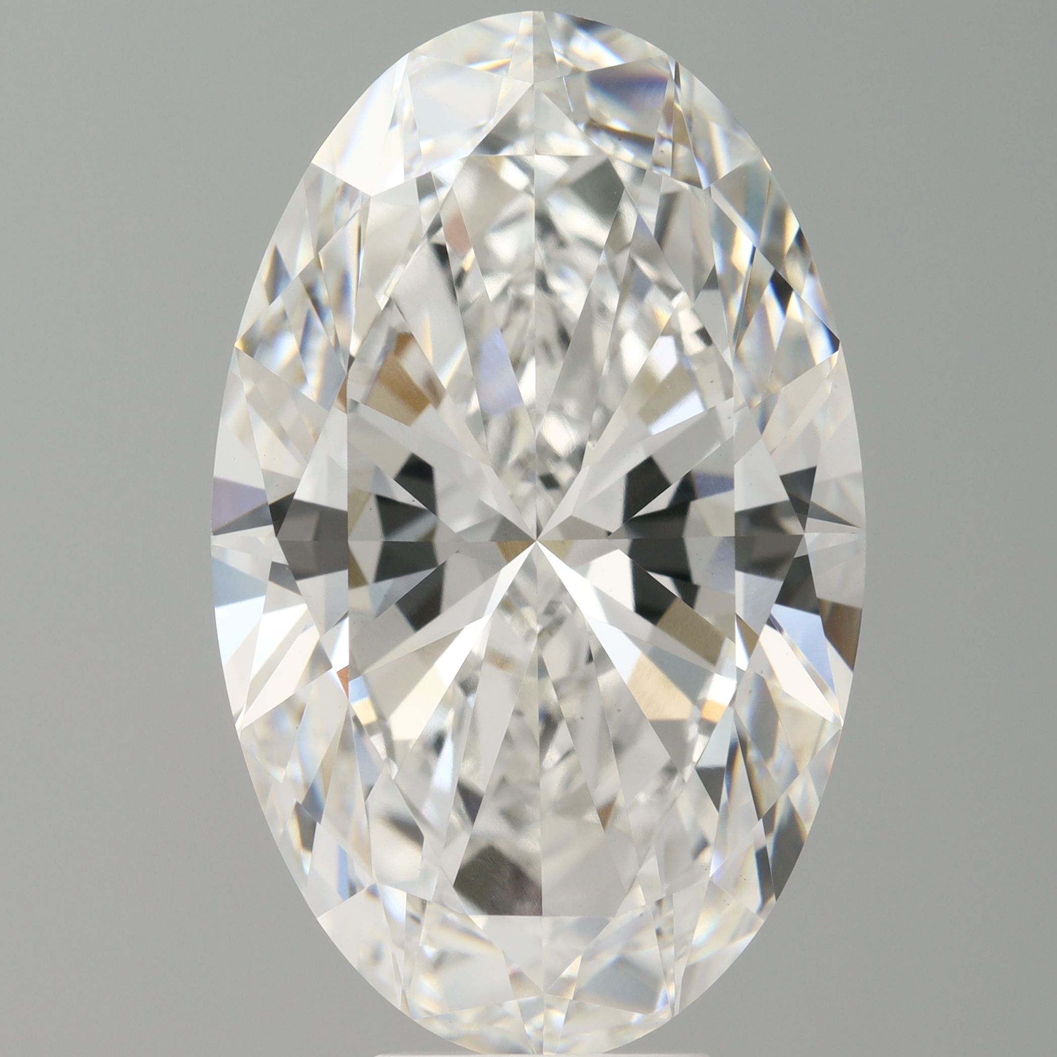 9.10 ct. oval Lab Grown Diamond front image