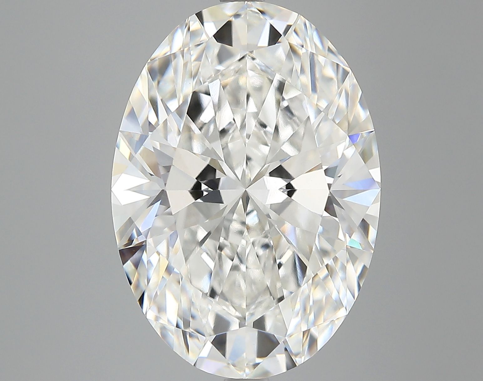 8.09 ct. oval Lab Grown Diamond front image