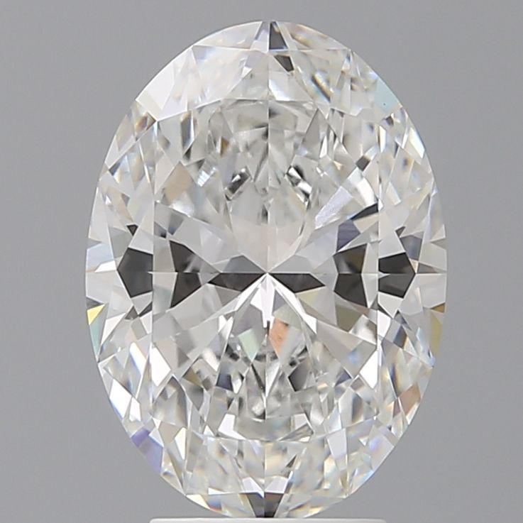 4.04 ct. oval Lab Grown Diamond front image