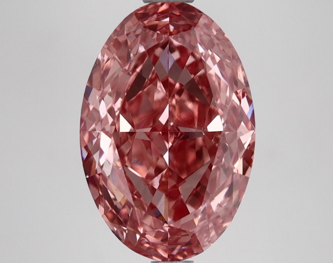 4.01 ct. oval Lab Grown Diamond front image