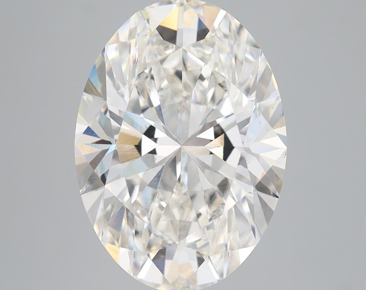 5.02 ct. oval Lab Grown Diamond front image