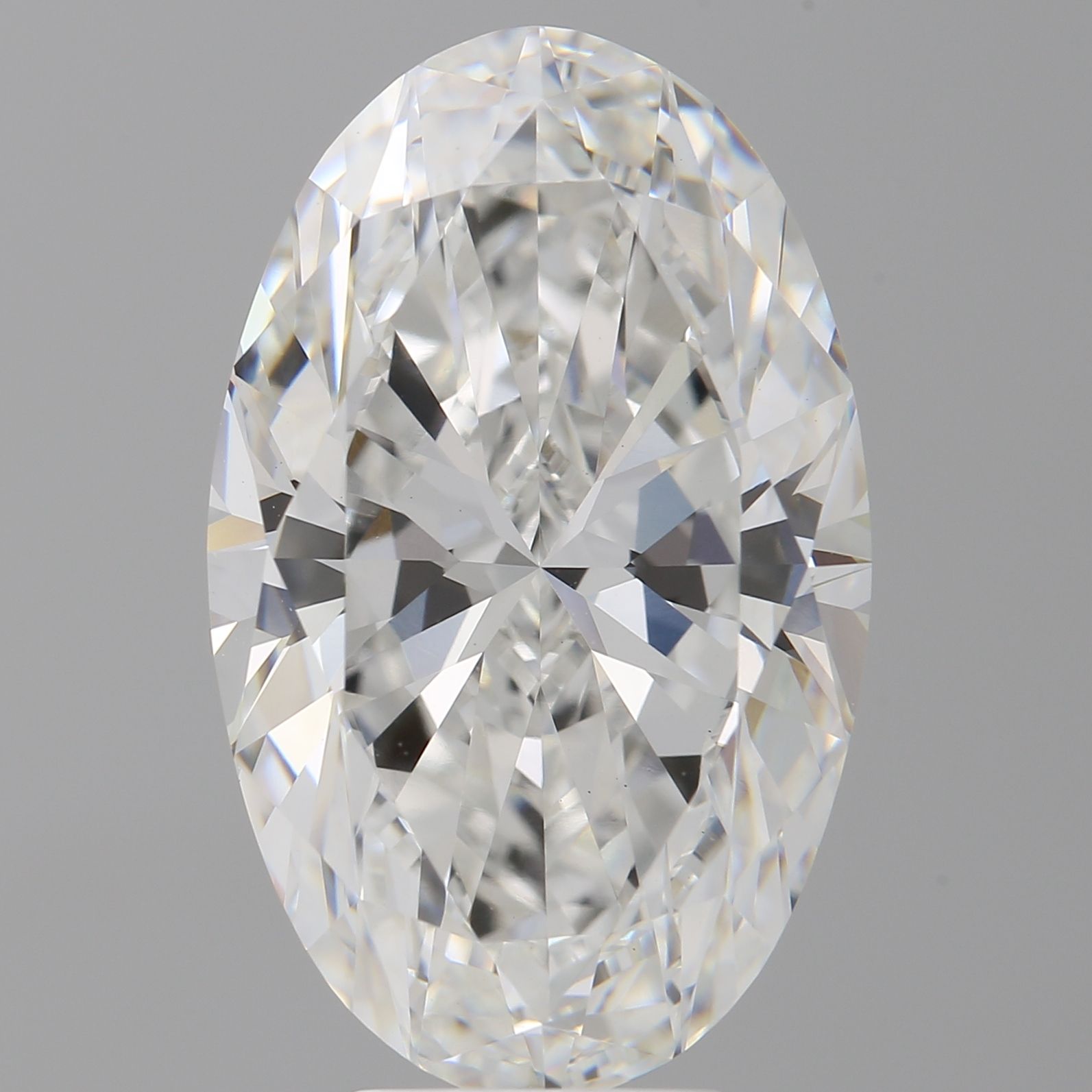 7.51 ct. oval Lab Grown Diamond front image
