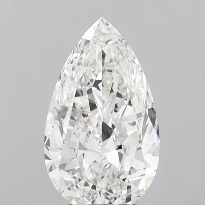 3.04 ct. pear Lab Grown Diamond front image