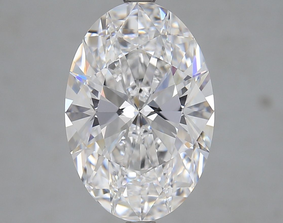 5.02 ct. oval Lab Grown Diamond front image