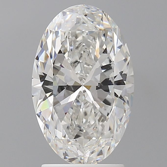 2.54 ct. oval Lab Grown Diamond front image