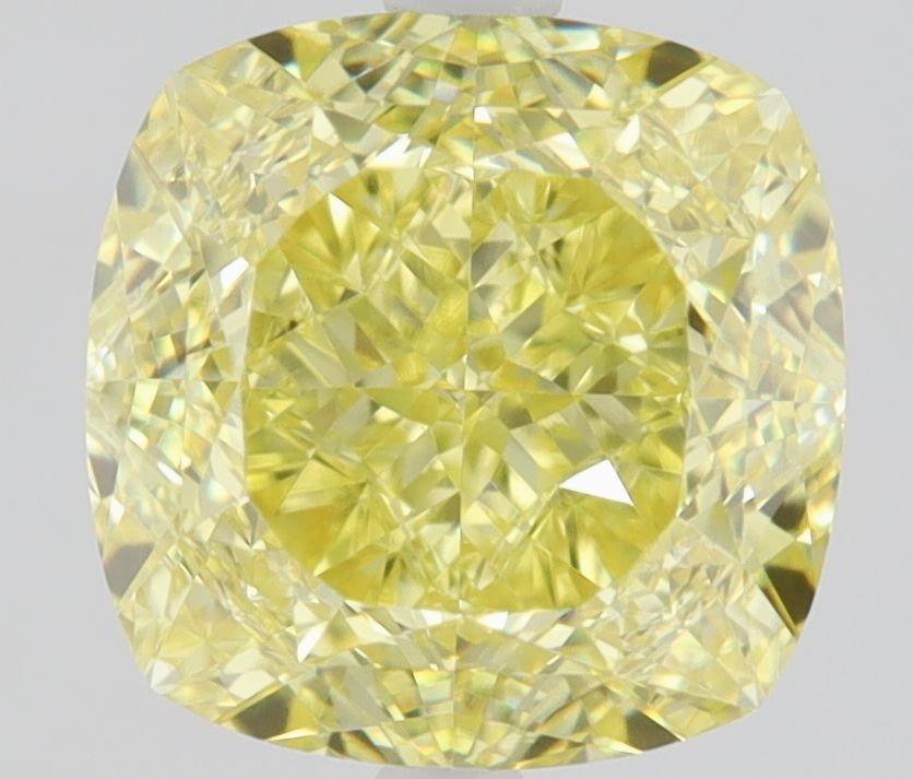 Diament 2.01 ct Fancy Intense Yellow/VVS2