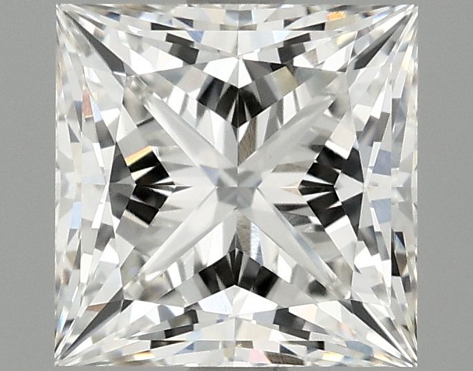 2.10 ct. princess Lab Grown Diamond front image