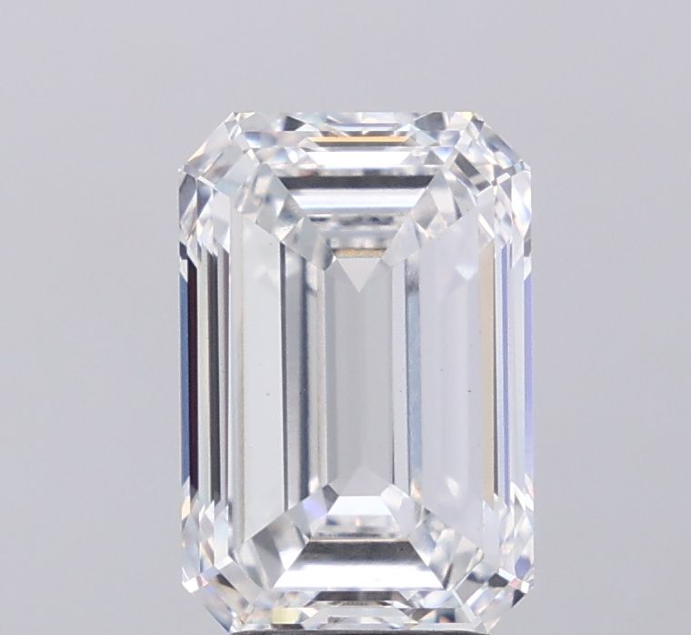 3.86 ct. emerald Lab Grown Diamond front image