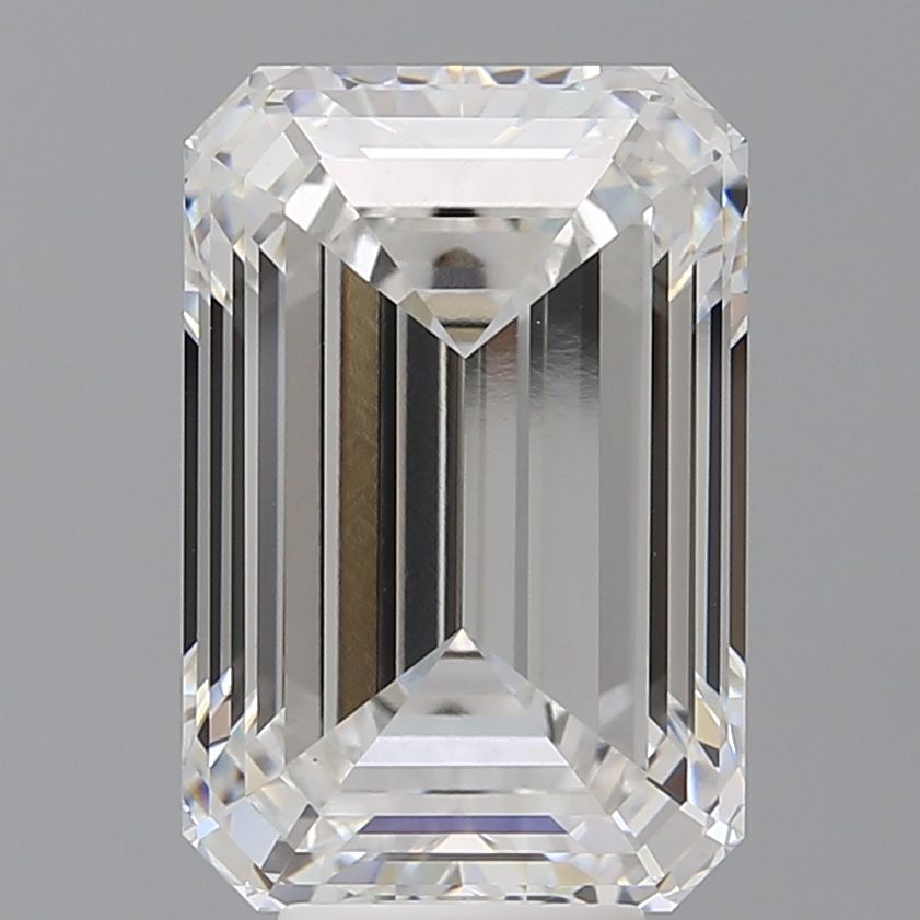 7.56 ct. emerald Lab Grown Diamond front image