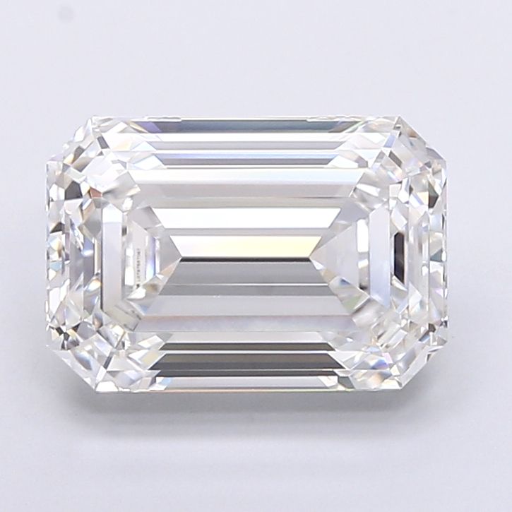 5.56 ct. emerald Lab Grown Diamond front image