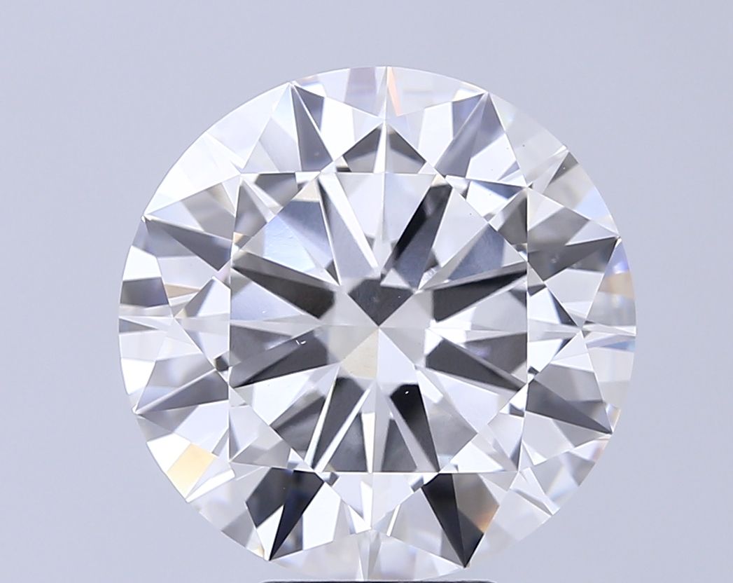 8.04 ct. round Lab Grown Diamond front image
