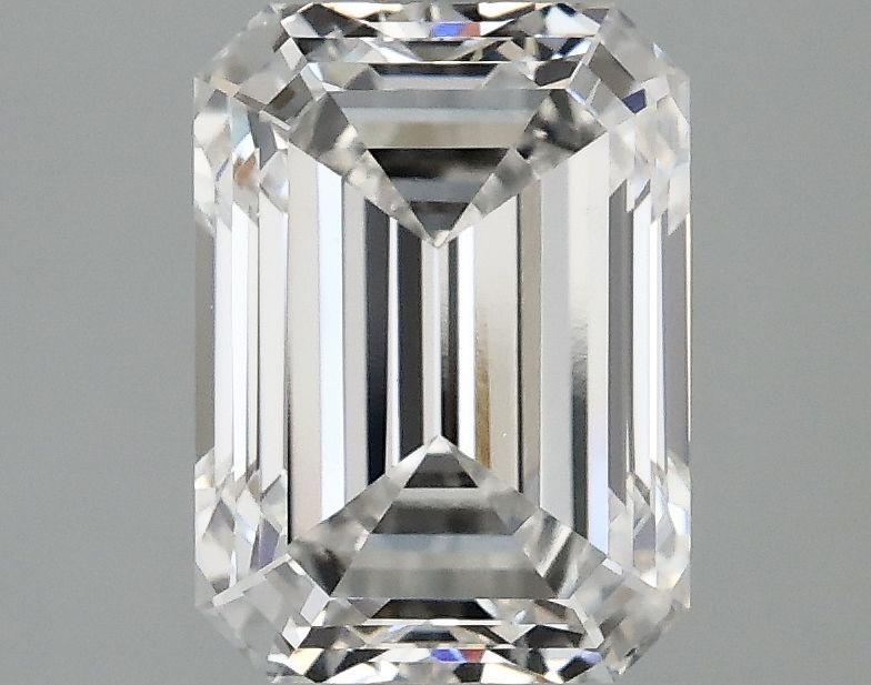 2.74 ct. emerald Lab Grown Diamond front image