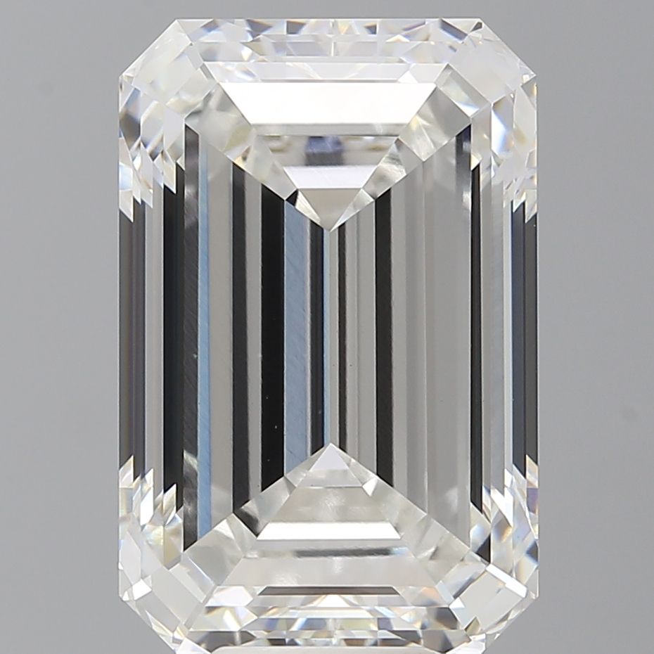 11.58 ct. emerald Lab Grown Diamond front image
