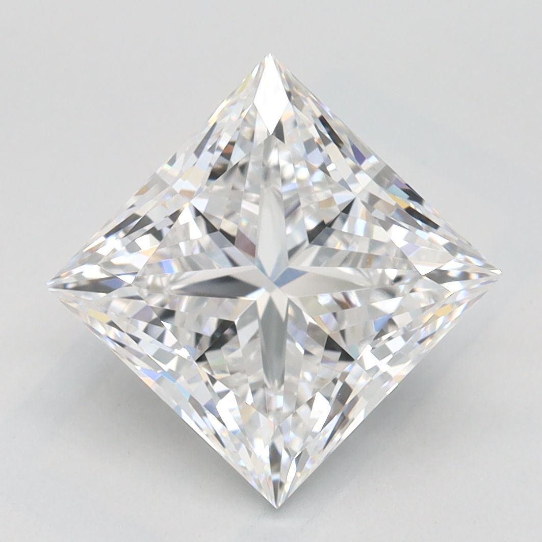2.73 ct. princess Lab Grown Diamond front image
