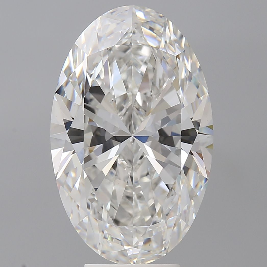 6.55 ct. oval Lab Grown Diamond front image