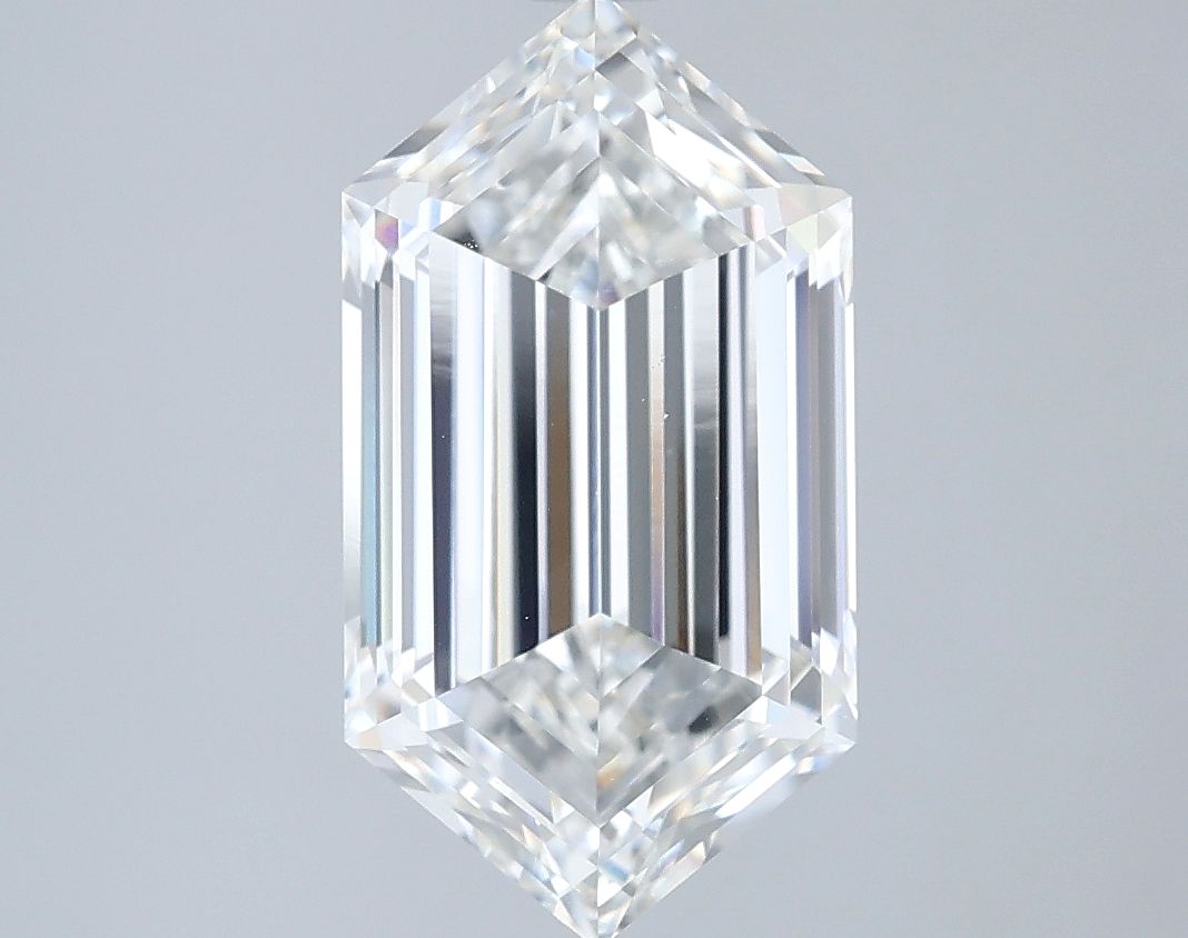 3.04 ct lab-grown Hexagonal Diamond