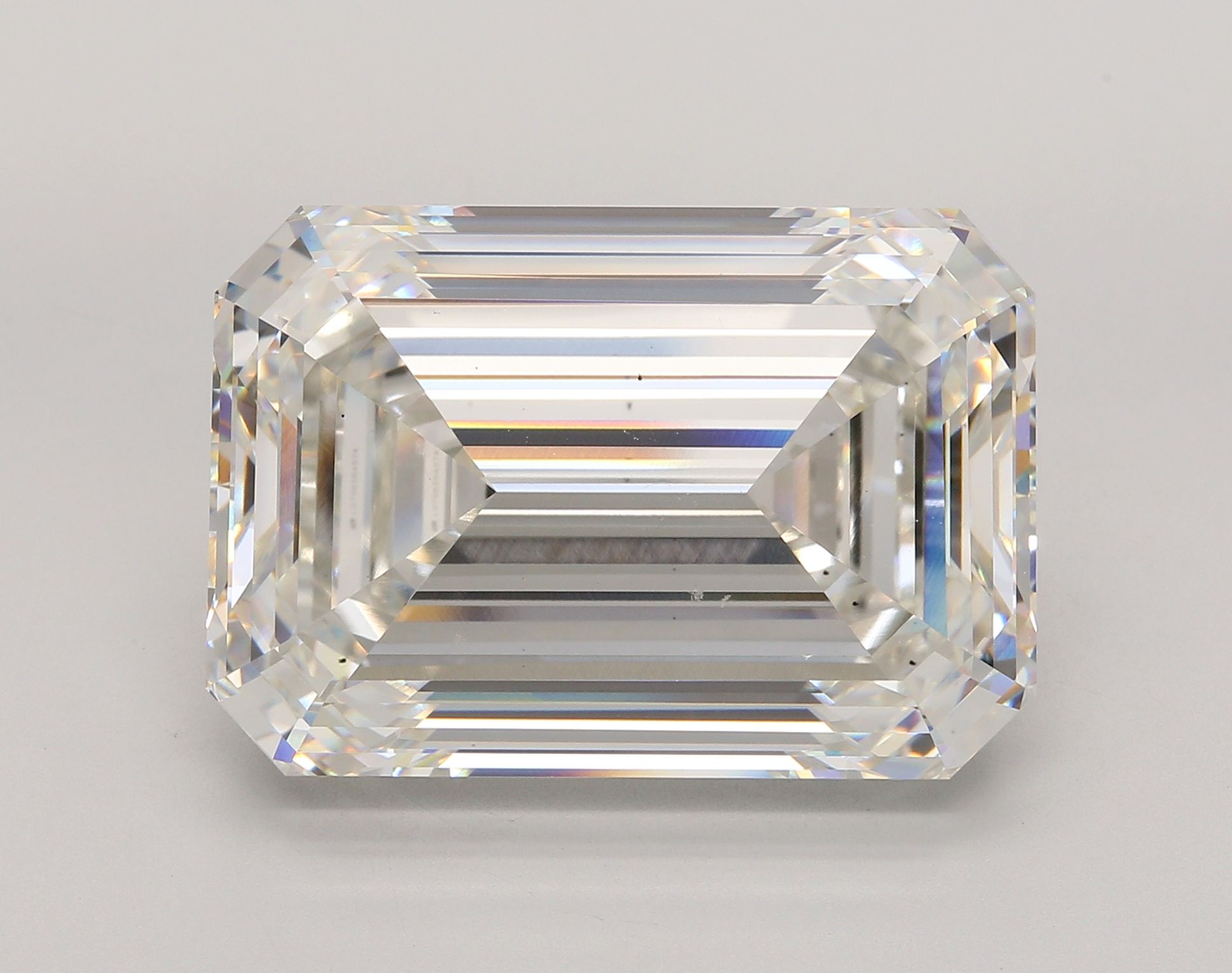 31.30 ct. emerald Lab Grown Diamond front image