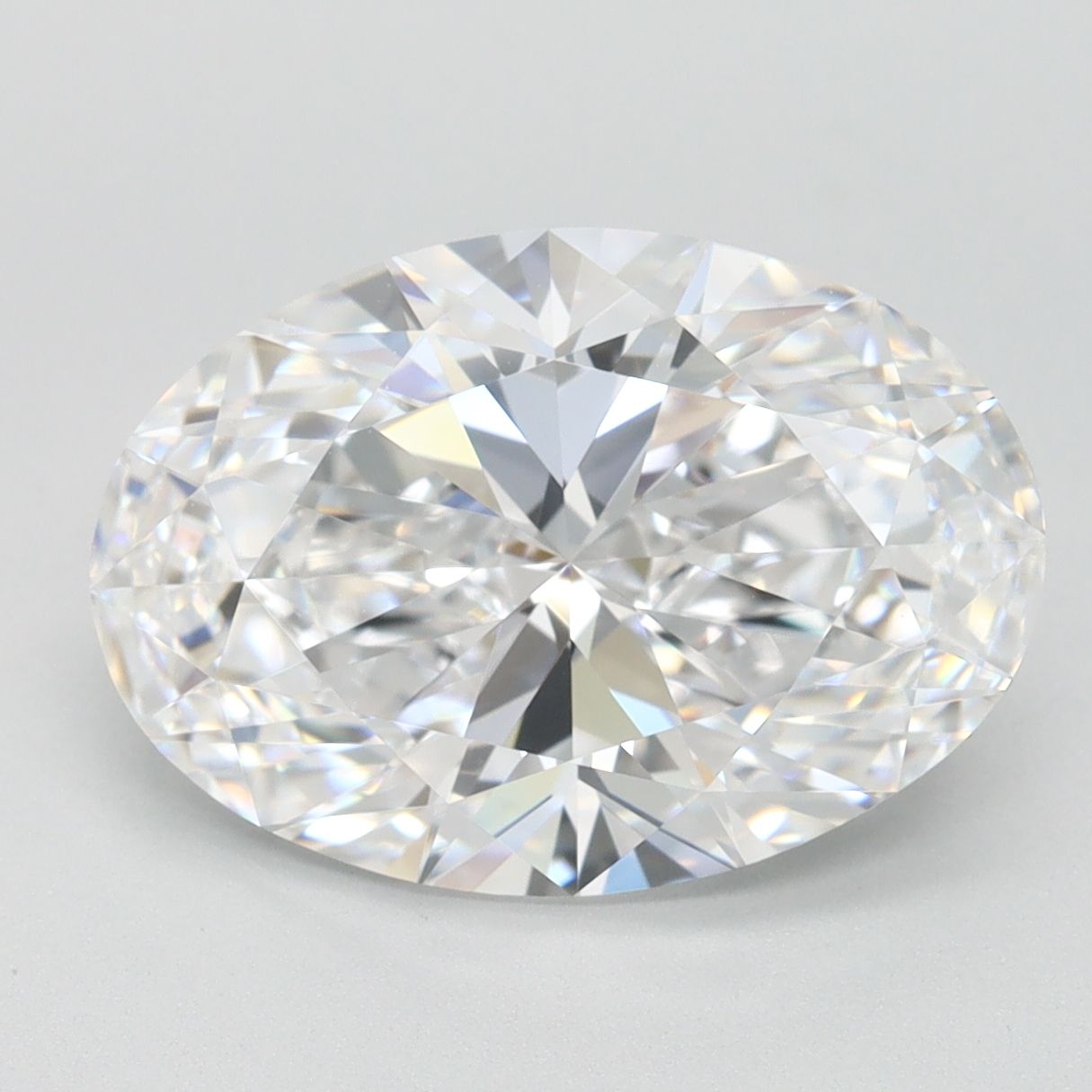 3.67 ct. oval Lab Grown Diamond front image
