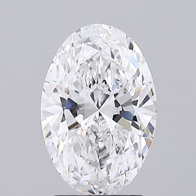 2.02 ct. oval Lab Grown Diamond front image