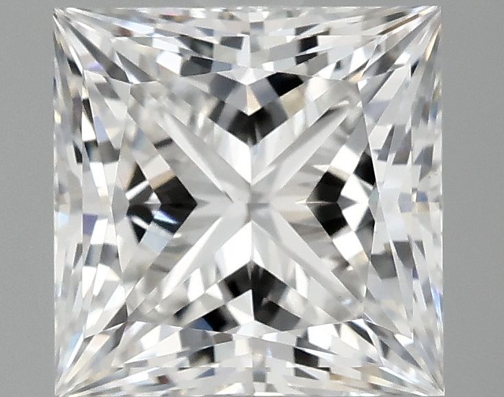 2.09 ct. princess Lab Grown Diamond front image