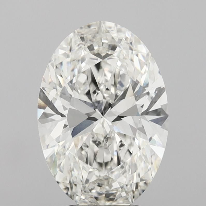 4.02 ct. oval Lab Grown Diamond front image