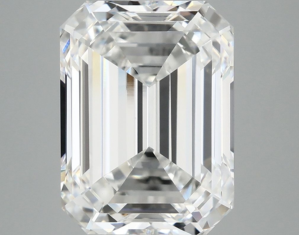 6.09 ct. emerald Lab Grown Diamond front image