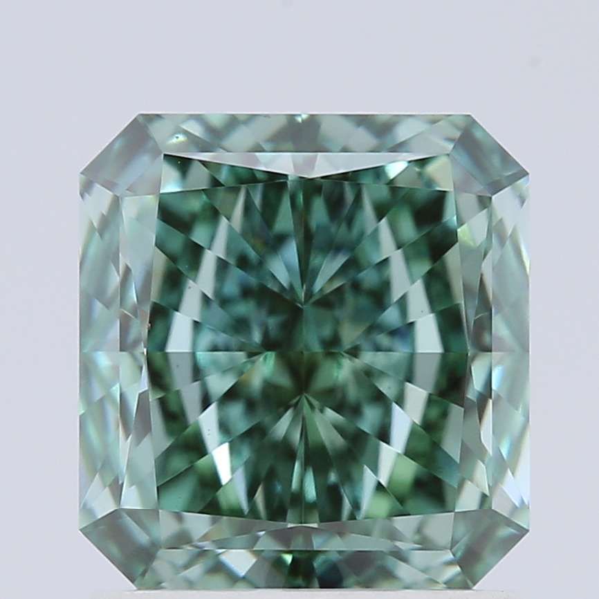 1.31 CT Fancy Vivid Green RADIANT