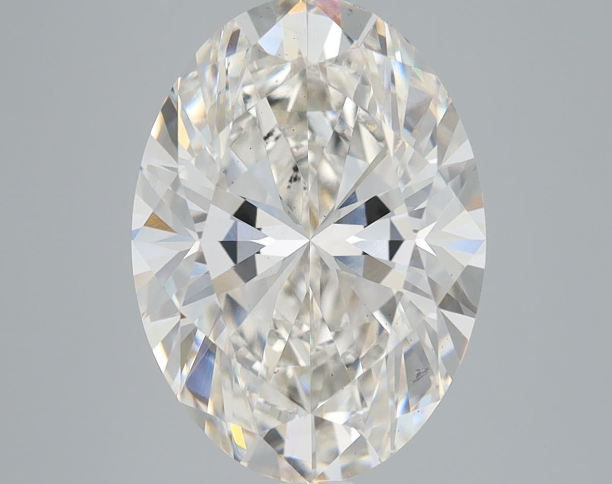 5.05 ct. oval Lab Grown Diamond front image