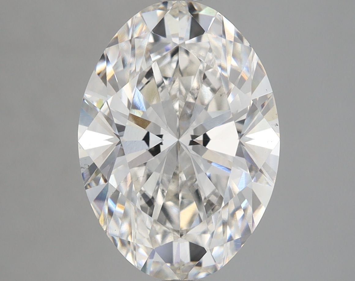 4.14 ct. oval Lab Grown Diamond front image