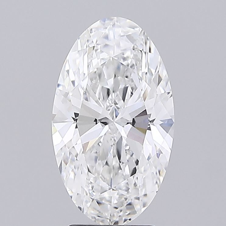 4.02 ct. oval Lab Grown Diamond front image