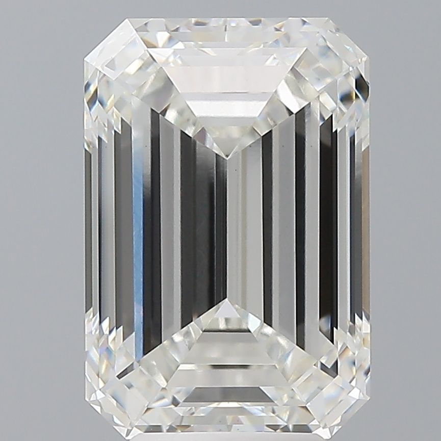 6.02 ct. emerald Lab Grown Diamond front image