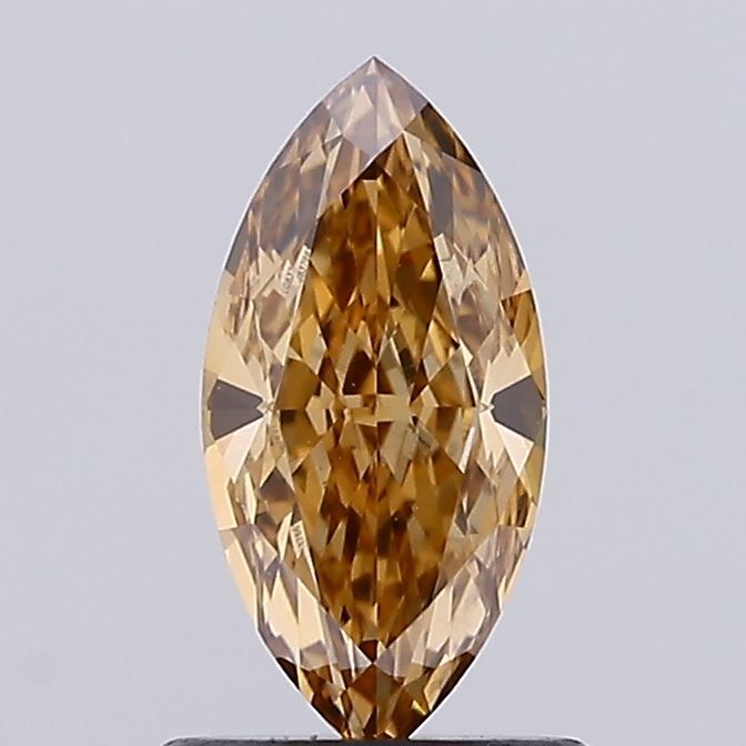 1.08 CT Fancy Brown MARQUISE