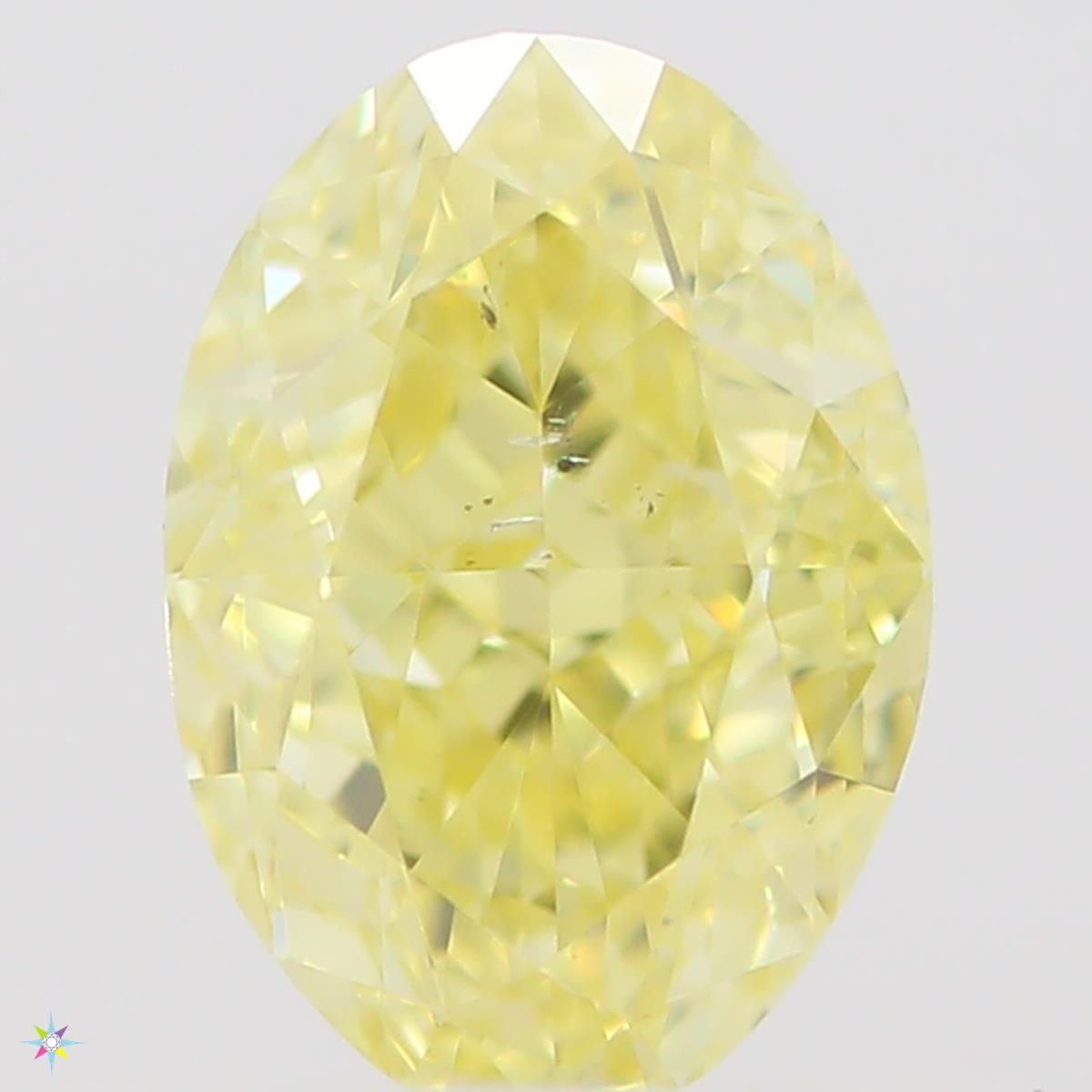 Diament 0.5 ct Fancy Intense Yellow/SI1