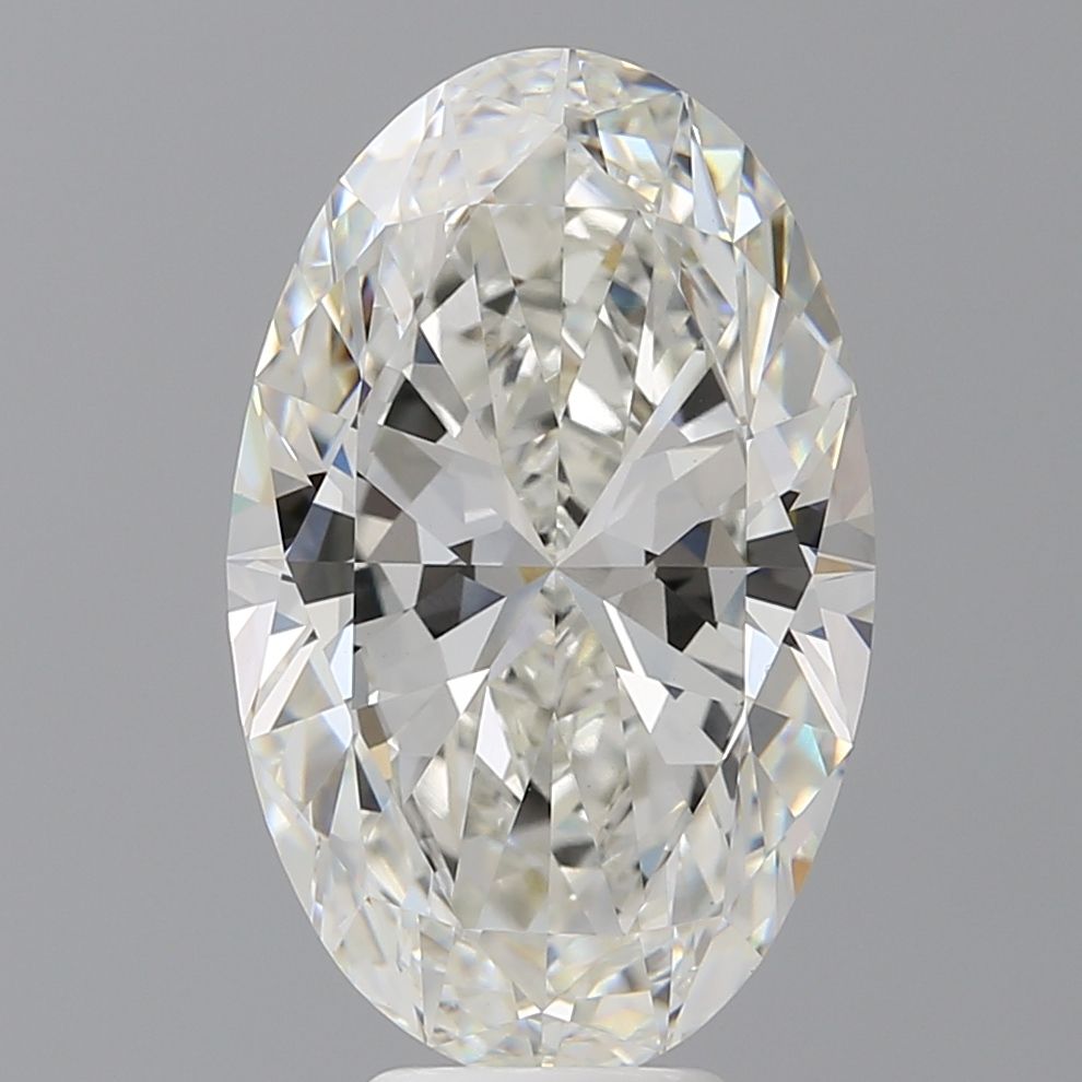 7.06 ct. oval Lab Grown Diamond front image