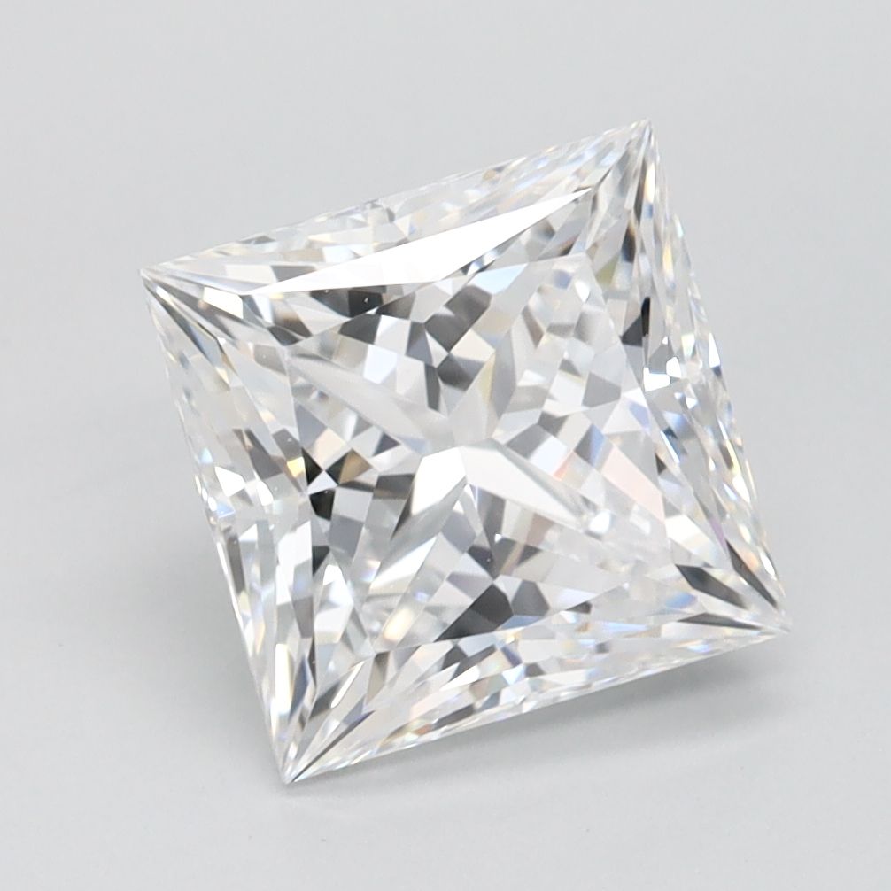 2.10 ct. princess Lab Grown Diamond front image