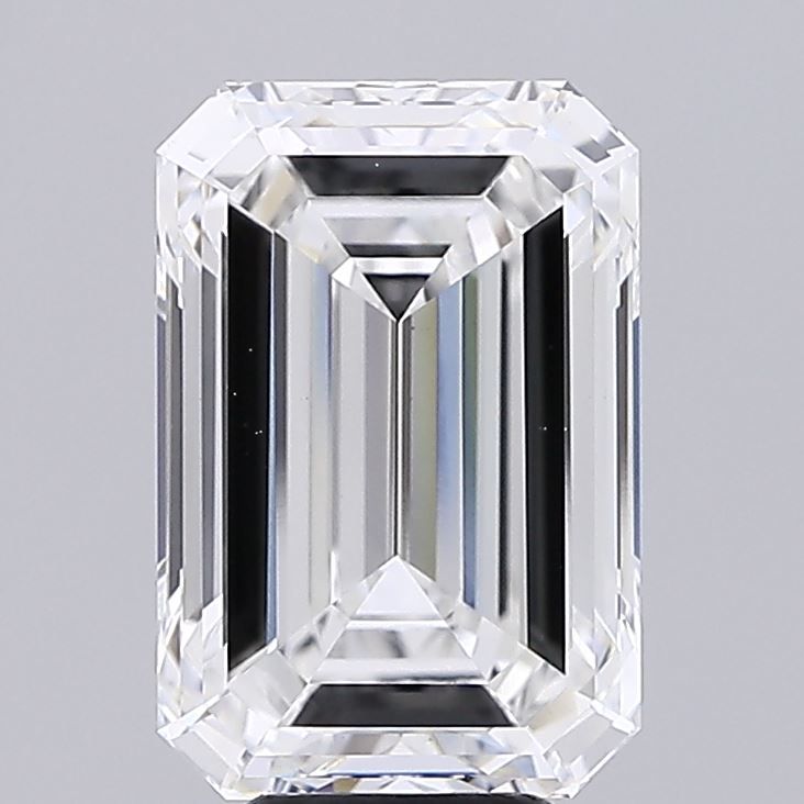 7.02 ct. emerald Lab Grown Diamond front image