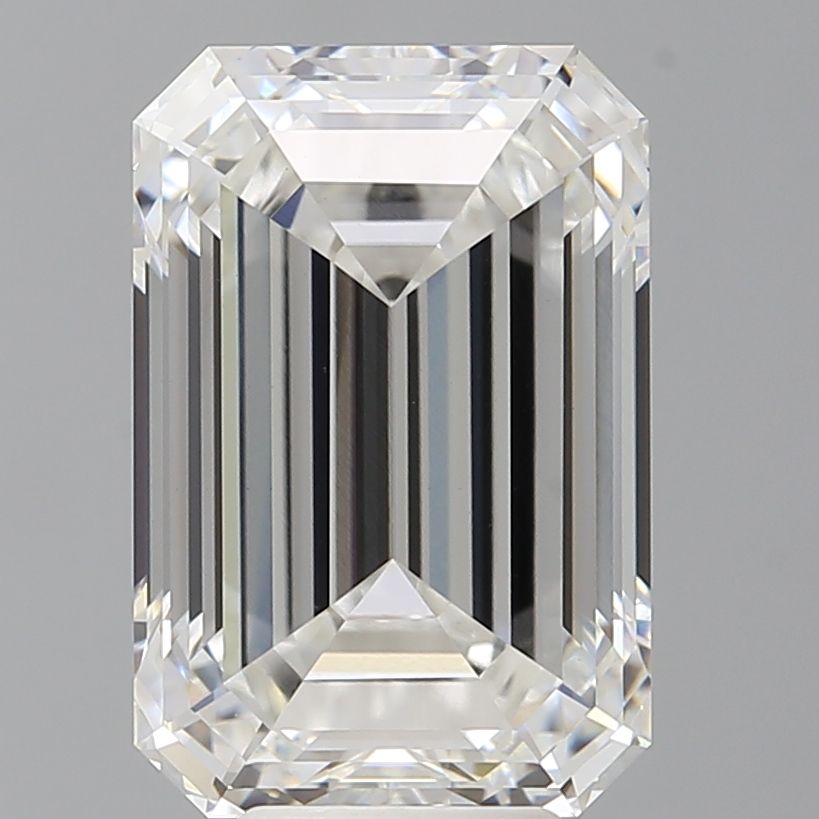 7.58 ct. emerald Lab Grown Diamond front image