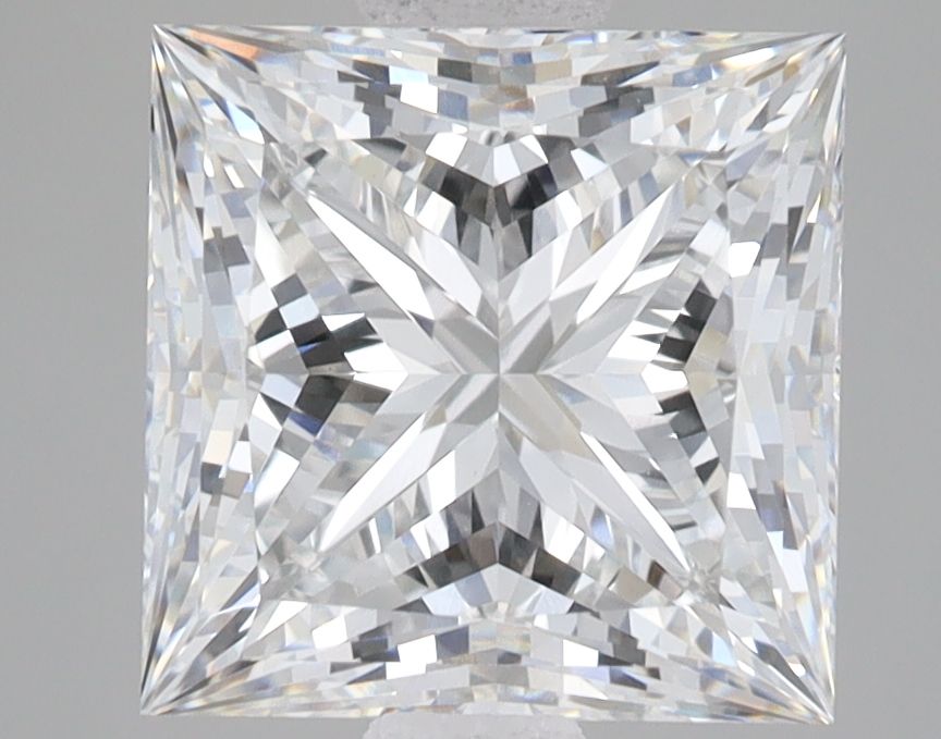4.03 ct. princess Lab Grown Diamond front image