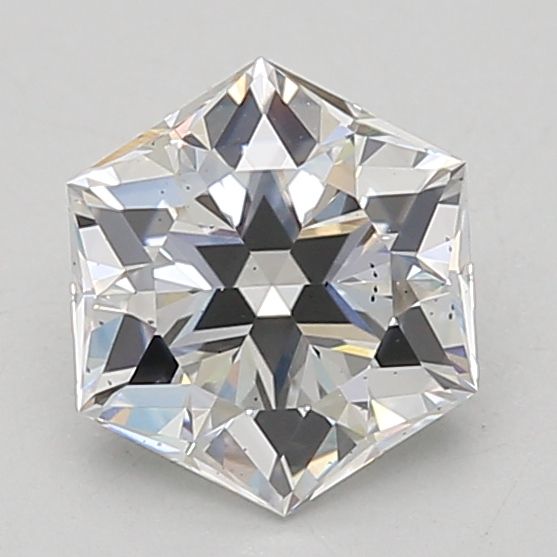 1.75 ct lab-grown Hexagonal Diamond