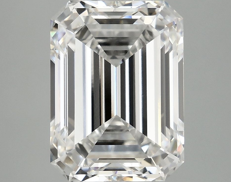 4.10 ct. emerald Lab Grown Diamond front image