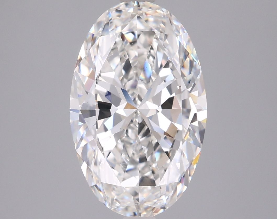 3.02 ct. oval Lab Grown Diamond front image