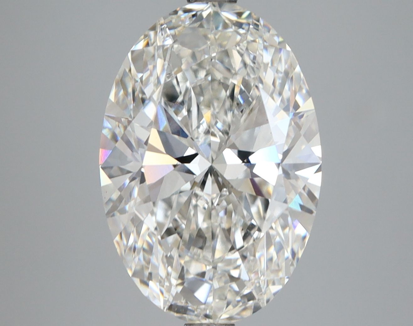 5.08 ct. oval Lab Grown Diamond front image