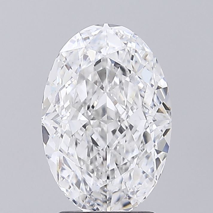 3.02 ct. oval Lab Grown Diamond front image