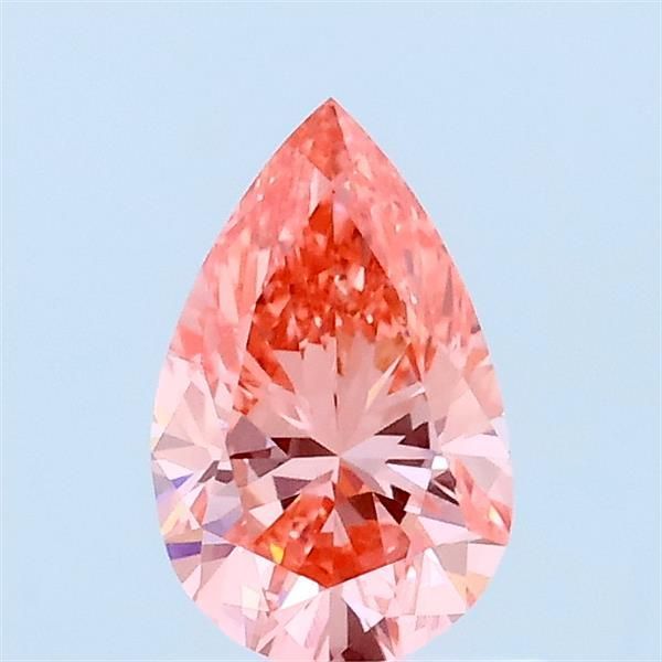 0.61 CT Fancy Vivid Pink PEAR