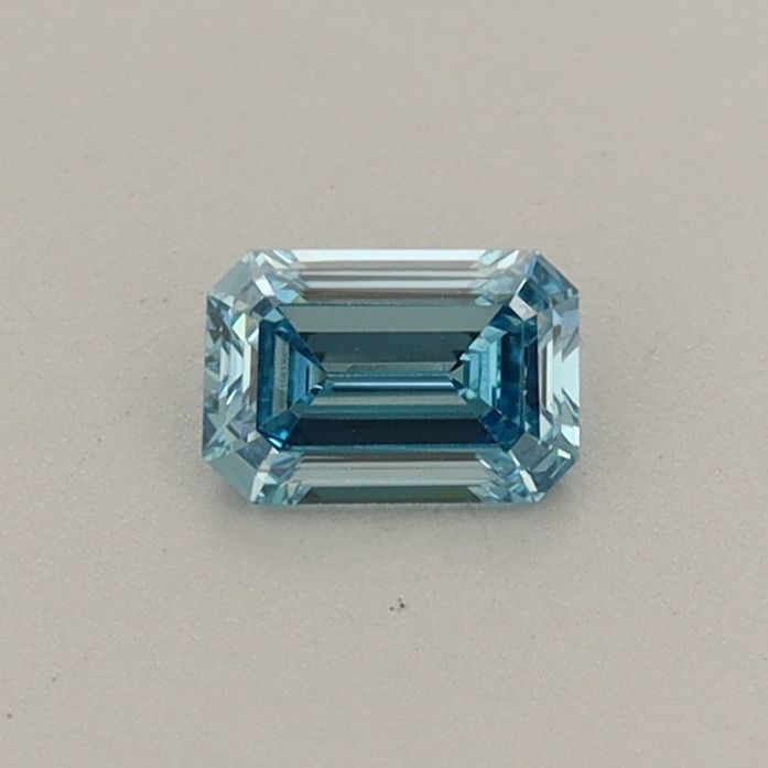 0.27 CT Fancy Vivid Blue EMERALD
