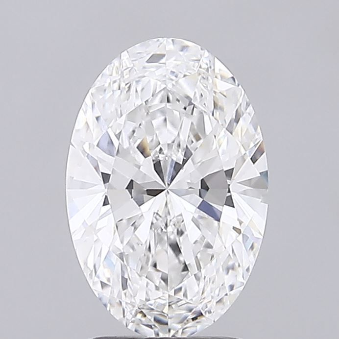 2.03 ct. oval Lab Grown Diamond front image