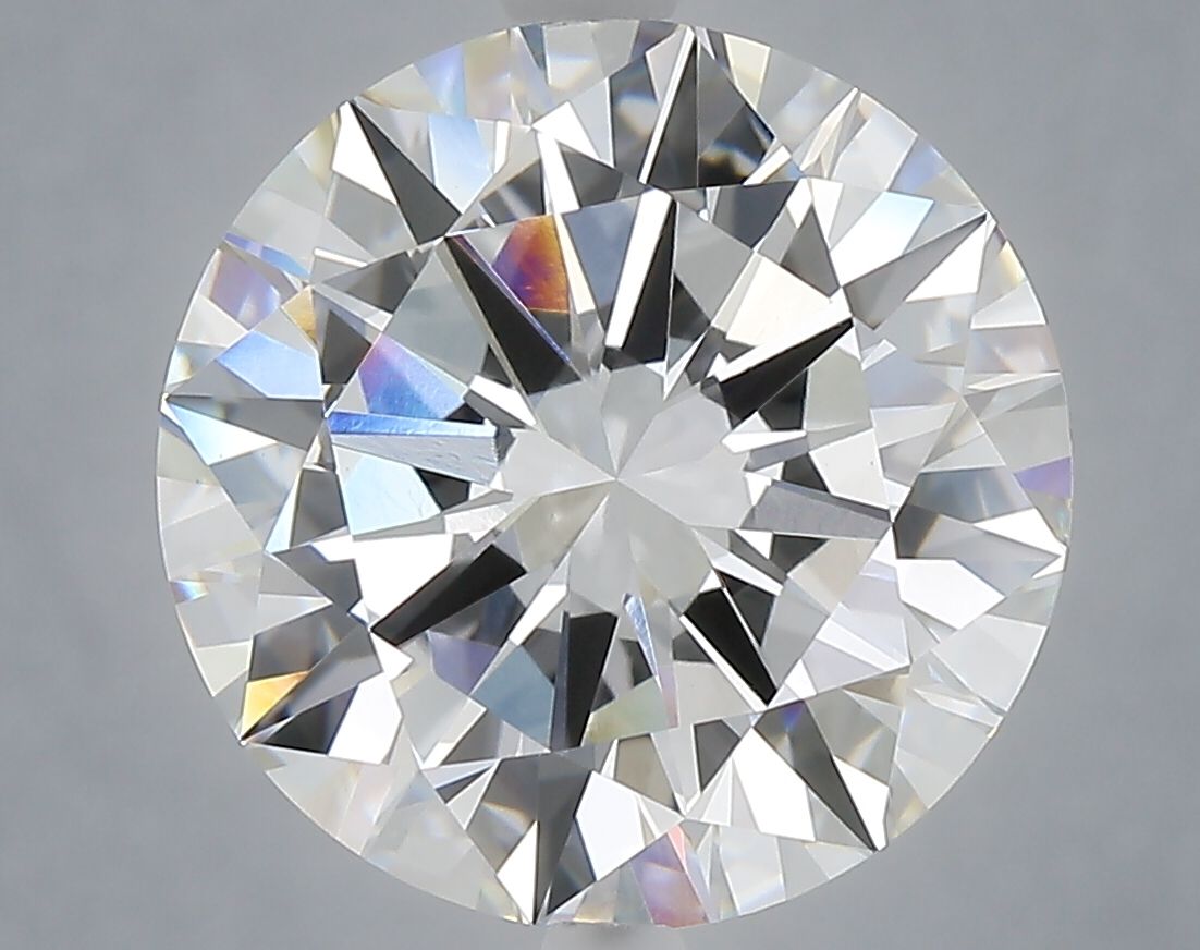 6.01 ct. round Lab Grown Diamond front image