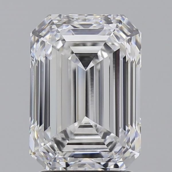 2.68 ct. emerald Lab Grown Diamond front image