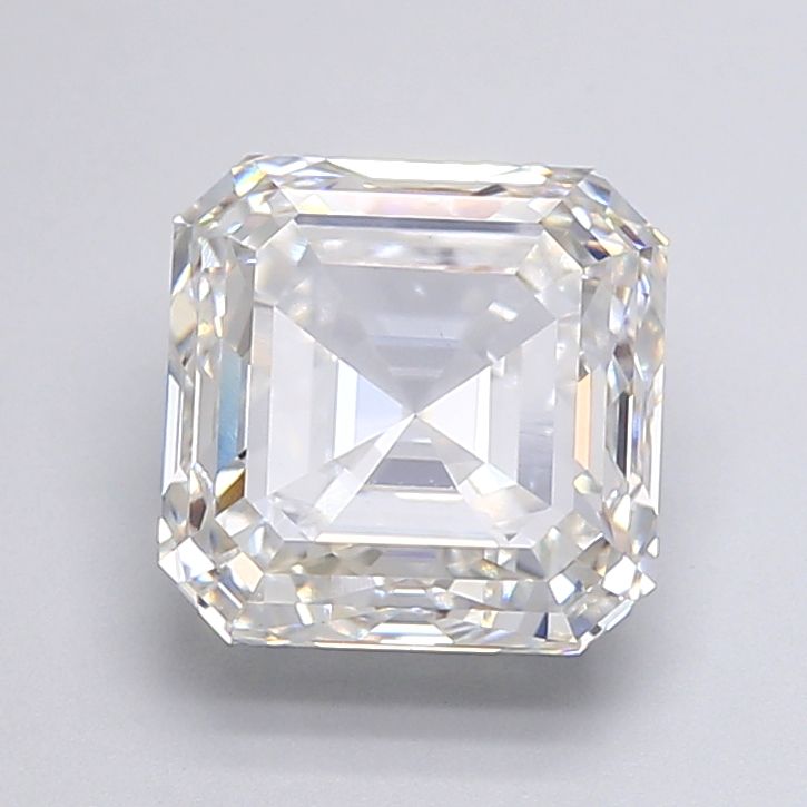 5.14 ct lab-grown Square emerald Diamond